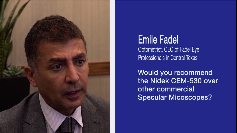 Q5. How has the NIDEK CEM-530 Specular Microscope impacted your patient care?